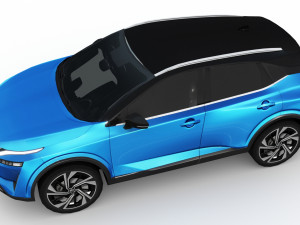 Nissan Qashqai 2022 Model 3D
