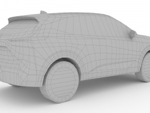 Nissan Qashqai 2022 Model 3D