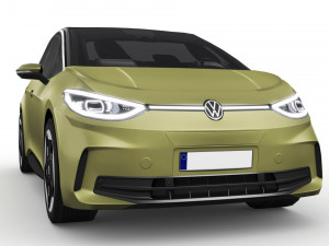 Volkswagen ID3 2024 3D Model