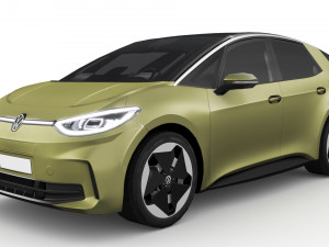 Volkswagen ID3 2024 3D Model