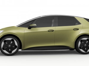 Volkswagen ID3 2024 3D Model