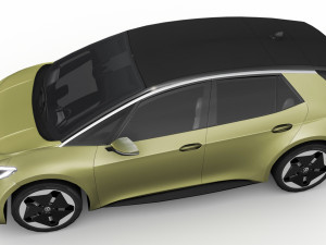 Volkswagen ID3 2024 3D Model