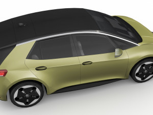 Volkswagen ID3 2024 3D Model