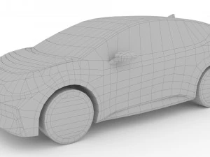 Volkswagen ID3 2024 3D Model