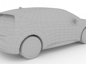 Volkswagen ID3 2024 3D Model