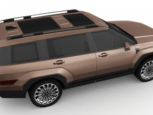 Hyundai Santa Fe 2024 Modello 3D