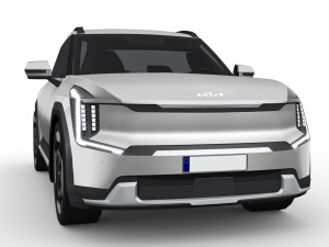 Kia EV9 2023 Model 3D