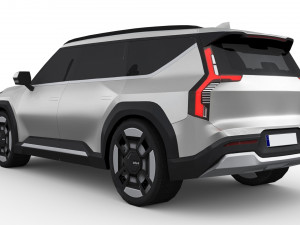 Kia EV9 2023 Model 3D