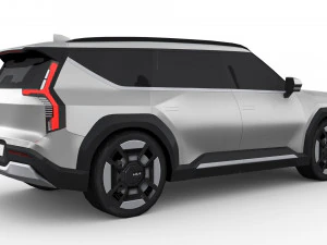 Kia EV9 2023 3D Model