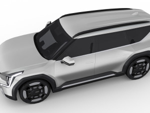 Kia EV9 2023 Model 3D