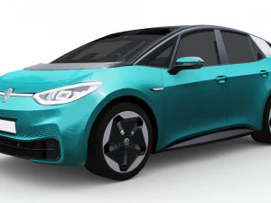 VolkswagenID32020 Modello 3D