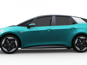 VolkswagenID32020 Modello 3D