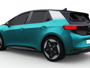 VolkswagenID32020 Modello 3D