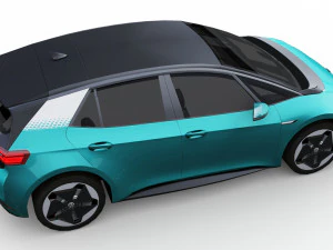VolkswagenID32020 Modello 3D