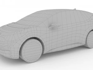 VolkswagenID32020 Modello 3D
