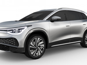 Volkswagen ID6 2023 3Dモデル