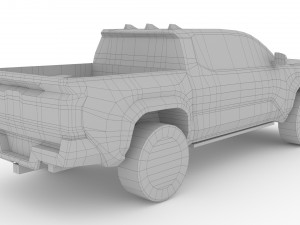 Toyota Tacoma 2024 3D Model