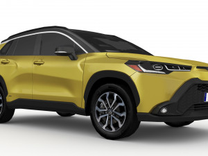Toyota Corolla Cross Hybrid 2023 Modelo 3D