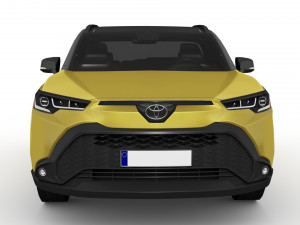 Toyota Corolla Cross Hybrid 2023 Modèle 3D