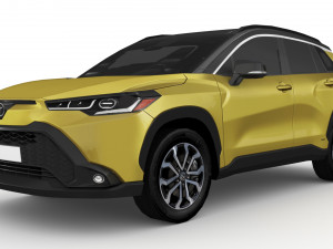 Toyota Corolla Cross Hybrid 2023 Modèle 3D