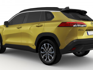 Toyota Corolla Cross Hybrid 2023 Modèle 3D