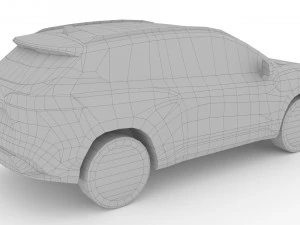 Toyota Corolla Cross Ibrida 2023 Modello 3D