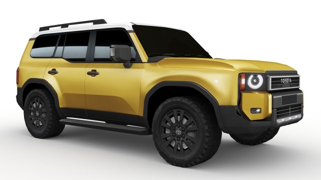 Toyota Land Cruiser 250 First Edition 2024 Modelo 3D .c4d .max .obj .3ds .fbx .stl .blend 