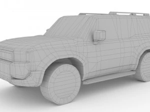 Toyota Land Cruiser 250 Prima Edizione 2024 Modello 3D