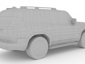 Toyota Land Cruiser 250 First Edition 2024 Modelo 3D