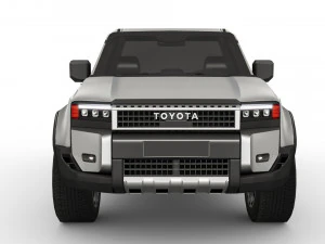 Toyota Land Cruiser 250 Prado 2024 3D Model