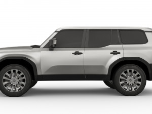 Toyota Land Cruiser 250 Prado 2024 Model 3D
