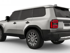 Toyota Land Cruiser 250 Prado 2024 3D Model