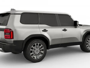 Toyota Land Cruiser 250 Prado 2024 3D Model