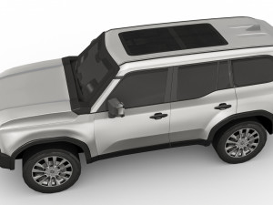 Toyota Land Cruiser 250 Prado 2024 Model 3D