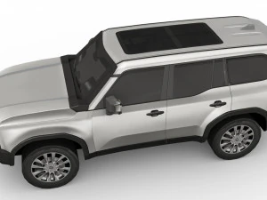 Toyota Land Cruiser 250 Prado 2024 3D Model