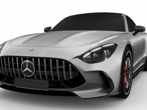 Mercedes-Benz AMG GT Coupe 2024 3Dモデル
