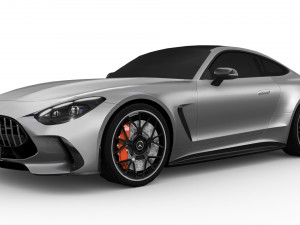 Mercedes-Benz AMG GT Coupe 2024 3Dモデル