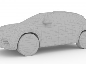 Mercedes-Benz EQA 2024 Model 3D