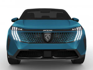 Peugeot e-3008 2024 3D Model