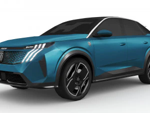 Peugeot e-3008 2024 3D Model