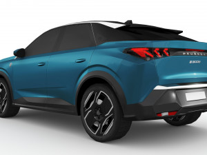 Peugeot e-3008 2024 Modèle 3D