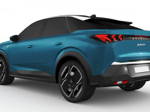 Peugeot e-3008 2024 3D Model
