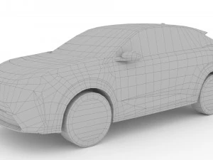 Peugeot e-3008 2024 3D Model
