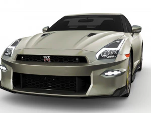 닛산 GT-R 2024 3D 모델
