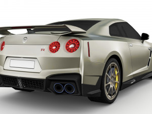 Nissan GT-R 2024 3D Model