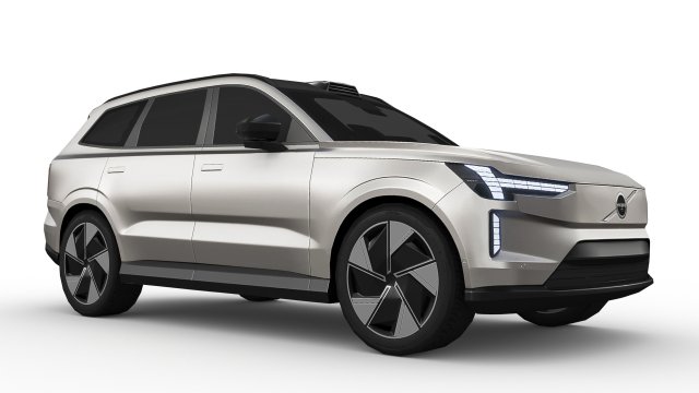 Volvo EX90 2024 Model 3D .c4d .max .obj .3ds .fbx .stl .blend 