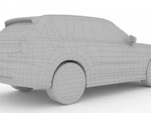 Volvo EX90 2024 3D Model