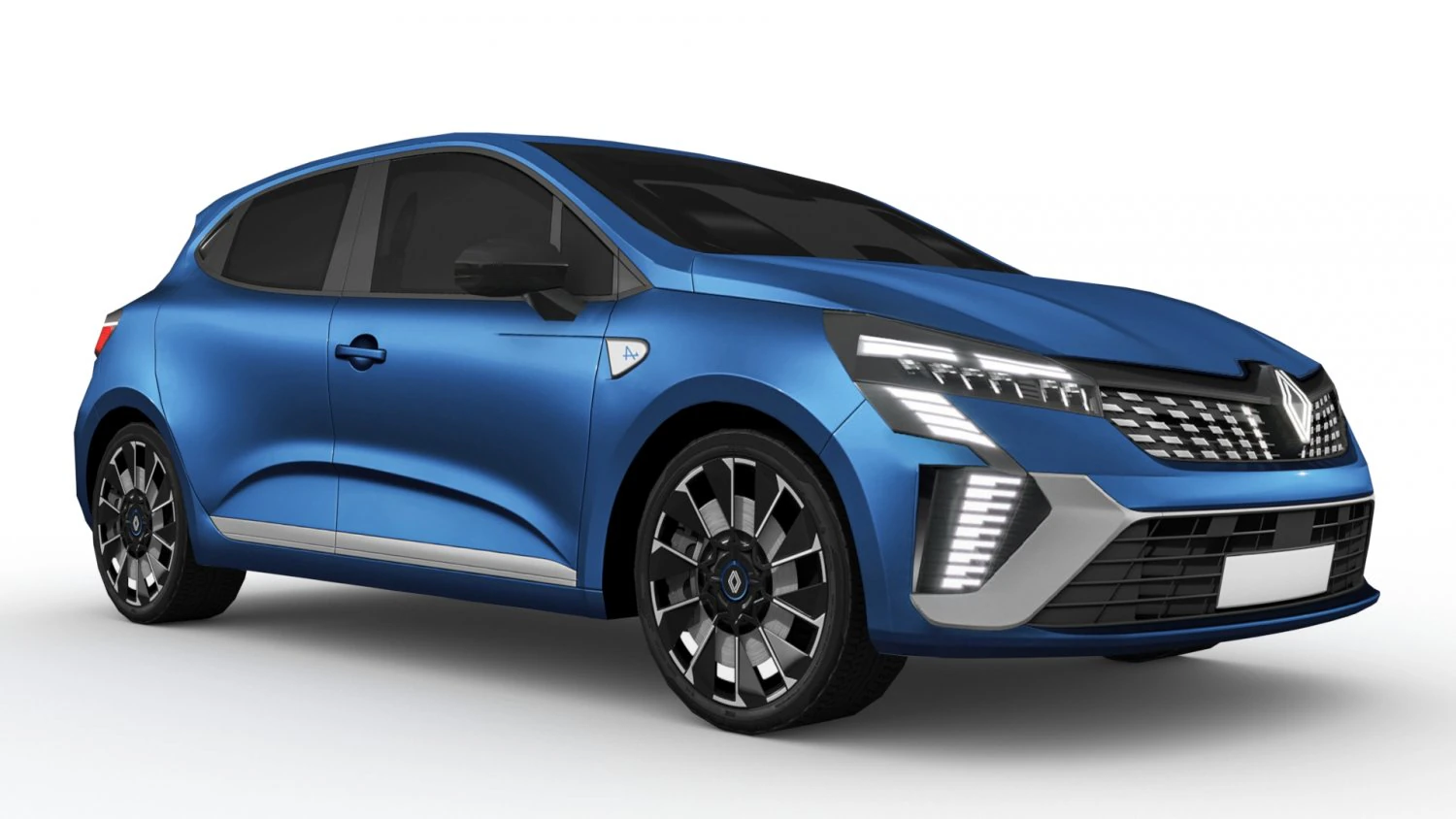 Renault Clio 2024 3D Model .c4d .max .obj .3ds .fbx .stl .blend
