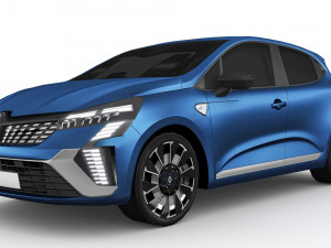 Renault Clio 2024 3D Model