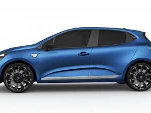 Renault Clio 2024 3D Model